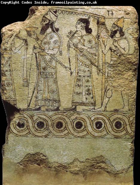 unknow artist Who brought the soldiers from the Assyrian Naxi dial II